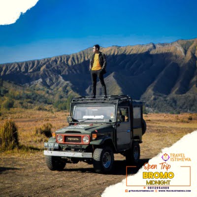 open trip bromo midnight