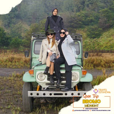open trip bromo midnight