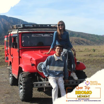 open trip bromo midnight
