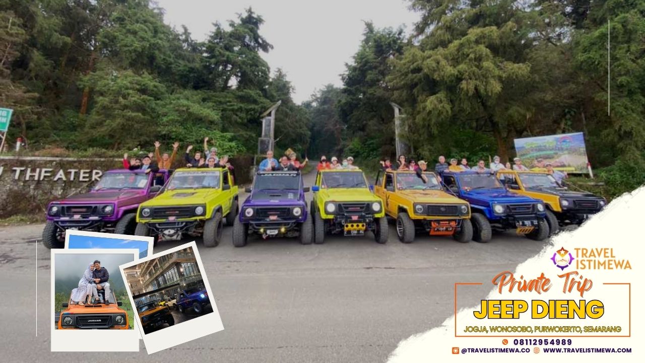 Trip Jeep Dieng 1 hari
