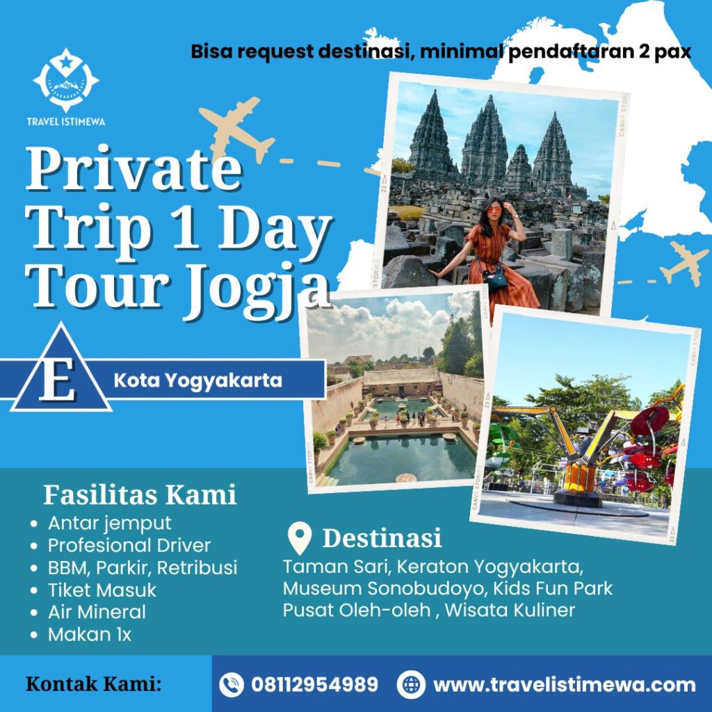 Trip Jogja 1 Hari Paket E